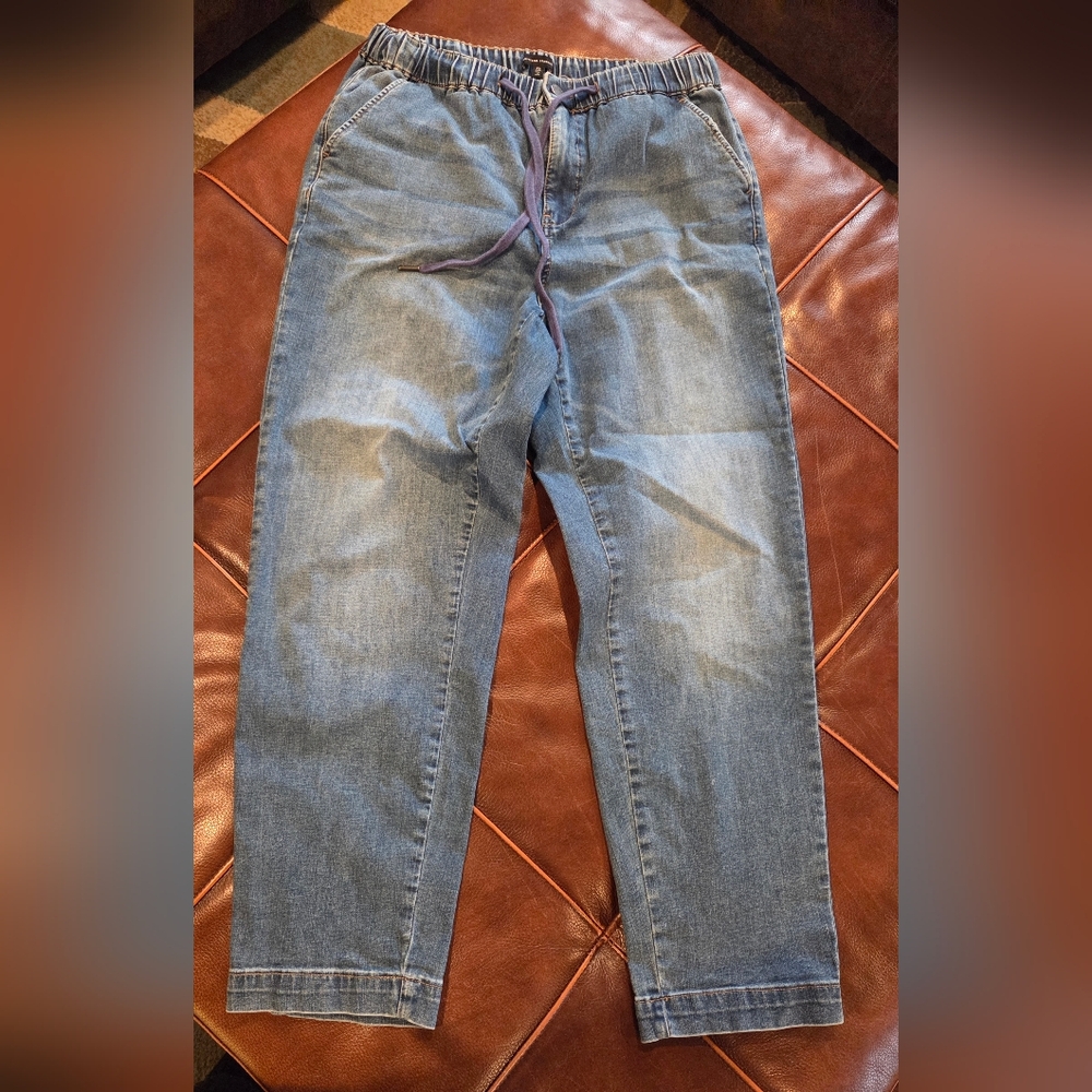 Universal Standard Drawstring Jeans XS